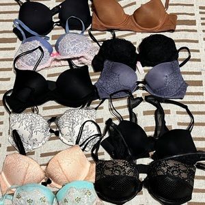 Victoria’s Secret 11 bra bundle all size 32A